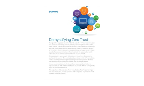 Demistyfikowanie Zero Trust